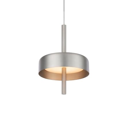 Dweled Pierce 7in LED Mini Pendant 3000K in Brushed Nickel PD-892